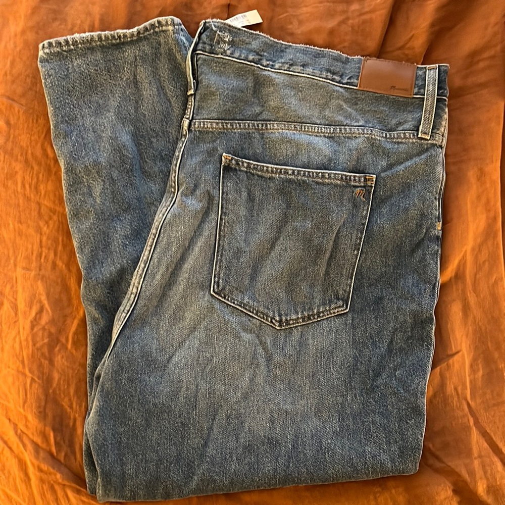 Madewell 37 mom Jean light wash 👖